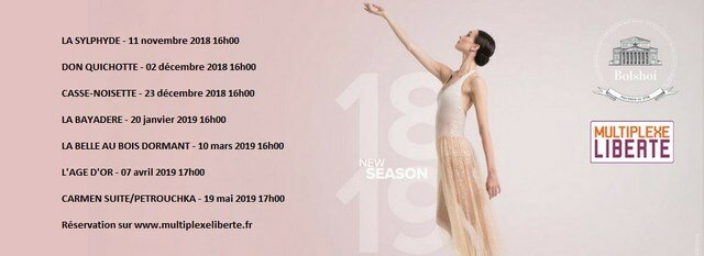 Ballet au Cinma Saison 2018-2019